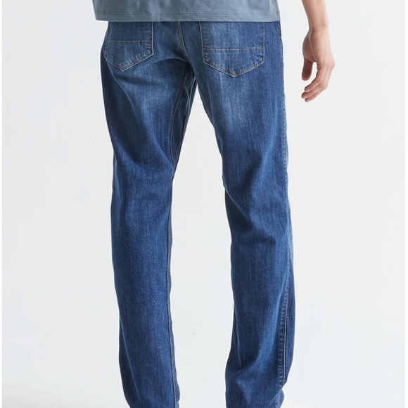 NWT DUER Mens Performance Denim Athletic Straight Fit 32"x32" - Picture 7 of 9